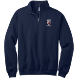 Wall Hockey NuBlend 1/4-Zip Cadet Collar Sweatshirt