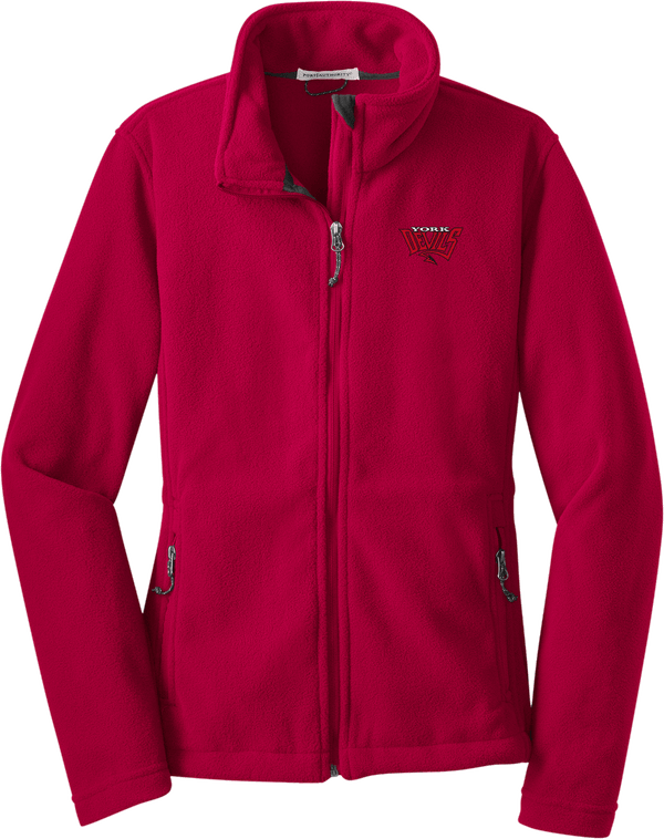 York Devils Ladies Value Fleece Jacket