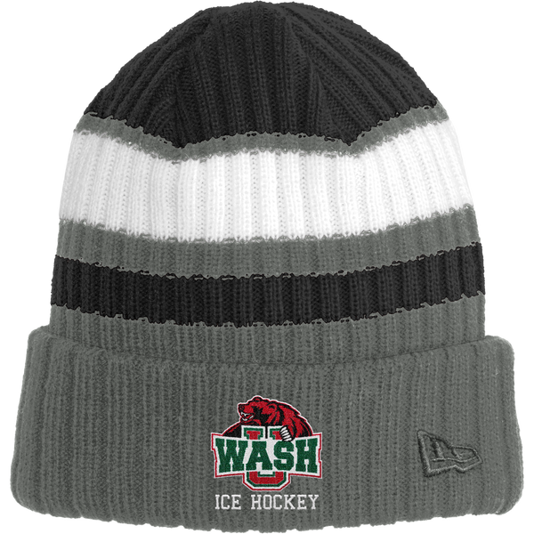 Wash U New Era Ribbed Tailgate Beanie